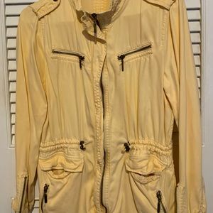 Ladies casual yellow jacket, Small